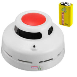 $2064.54 - 5Pzas, Alarma Visual Roja, Sensor Humo, Bateria 9V incluida, 85 a 105dB,-10 a 50°C, Blanco., MXSMO-002, Empaque: 11X55X14 cm, 0.54kg, Envío: 0 Días