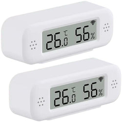 $472.60 - 2Pzas, LCD, -9.9~60°C, 0~100% RH, Wi-Fi, Pilas AAAx2, Blanco, Plástico., MXCSI-002, Empaque: 8X4X6 cm, 0.040kg, Envío: 0 Días