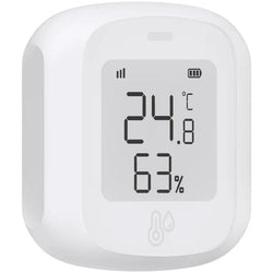 $307.48 - 1Pza, LCD, -9.9~60°C, 0~100% RH, Wi-Fi+Bluetooth, Pilas AAAx2, Blanco, Plástico., MXTMS-001, Empaque: 6X6X2 cm, 0.020kg, Envío: 0 Días