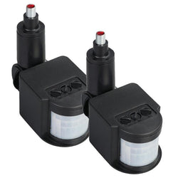 $695.20 - 2Pzas, Negro, 1 Hasta  12m, 2 a 20000Lux, Activación 5 a 60 Seg, 110/220V, 60Hz., MXONK-002, Empaque: 15X 18X 15 cm, 0.10kg, Envío: 0 Días