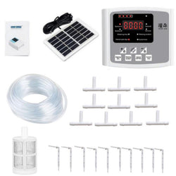 $1759.62 - 1Kit, Bomba Simple, 1 Filtro, Manguera 10m, 10 Goteadores, 10 Conectores T, Solar, 3W, Carga USB, Batería Litio ( No incluidas). , MXWEN-001, Empaque: 25X15X12 cm, 0.630kg, Envío: 20 Días