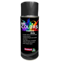 $303.08 - Gris, Primario, Temp. Max. 60°C, 400ml, Interiores y Exteriores, Válvula 360°, Secado Rápido. , MXFIS-001, Empaque: 7X20X6 cm, 0.42kg, Envío: 0 Días