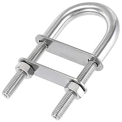 $713.45 - 1Pza, M12x150mm, Acero Inox 304, Perno U Redondo, Plateado., MXIGO-001, Empaque: 10X17X3 cm, 0.390kg, Envío: 0 Días