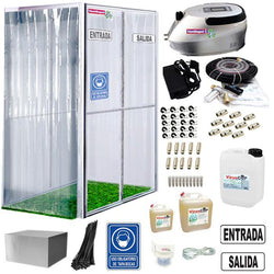 $71687.66 - 20L, 400 a 520 personas, Acrílico, 1x2.2x2m, 2 cortinas, Alta Presión, 120W 110V, Con Sensor., MXVFE-002, Empaque: 120X240X90 cm, 58kg, Envío: 6 Días