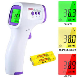 $352.17 - 1 Pza, Pantalla LCD, Precision+-0.2°C, Temp. -32 a 42.5°C, Respuesta 1.5 seg, Baterías 2x AAA Incluidas, Blanco, MXTFN-001, Empaque: 11X17X6 cm, 0.200kg, Envío: 0 Días
