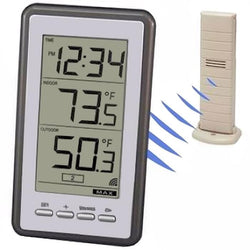 $3470.36 - °C/°F,Temp. Int. -9.9 a 59.9°C,Temp. Ext. -39.9 a 59.9°C,2 AAA / 2 AA., MXWHR-001, Empaque: 20X 26X 4 cm, 0.30kg, Envío: 45 Días