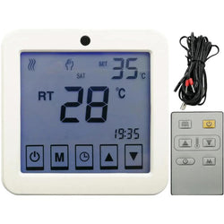 $1102.56 - 1Pza, 220V, 60Hz, 20A, Calefacción, 5° a 35°C, c/Control Remoto, c/Sonda Sensor 3m, Blanco., MXTSF-001, Empaque: 11X6X9 cm, 0.20kg, Envío: 0 Días