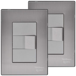 $127.99 - 2Pzas, Botón Timbre, 125-250VCA, 50/60Hz, Plateado, Acero Inoxidable/PC., MXIUO-002, Empaque: 9X14X12 cm, 0.180kg, Envío: 0 Días