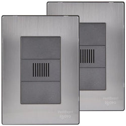 $329.64 - 2Pzas, Timbre Zumbador, 125-250VCA, 50/60Hz, Plateado/Oxford, Acero Inoxidable/PC., MXIMU-002, Empaque: 9X14X12 cm, 0.180kg, Envío: 0 Días