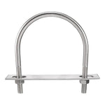 $2475.72 - 100 Pzas, Tubo 2" Ø, Grosor 0.02" Ø, Cuerda 1/4”, Abrazadera U, Galvanizado, Plata., MXMPH-036, Empaque: 30X21X6 cm, 5.0kg, Envío: 5 Días