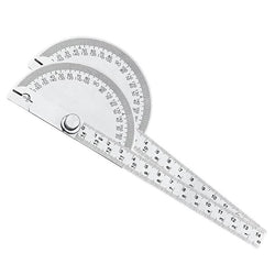 $198.92 - 2Pzas, 0-180°/180-0° Bidireccional, 90x150mm, Acero Inoxidable, Gris. , MXANX-002, Empaque: 26X8X2 cm, 0.15kg, Envío: 0 Días