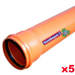 $290378.55 - 5 Pza, 800mm Ø, 6000 mm Longitud, Tubo con Extremos Acampanados, Anaranjado, PVC, Serie 16.5., MXSRW-095, Empaque: 400X22X600 cm, 2.8kg, Envío: 12 Días
