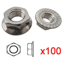 $185.93 - 100 Pzs. ØT:1/2", Ó 12.7 mm, 13 Hilos, Galvanizado., MXTSW-008, Empaque: 8X10X8 cm, 0.5kg, Envío: 5 Días