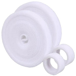 $199.49 - 2 pzas, 5m, 12mm, Blanco, Rollo Velcro Doble Cara, Hook Loop., MXHHL-002, Empaque: 9X9X5 cm, 0.08kg, Envío: 30 Días