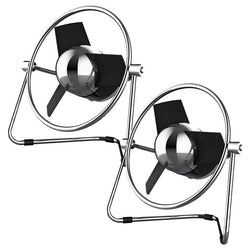 $1790.29 - 2Pzas, 5"Ø, Cromo, USB y Clavija, 127V, 2 Velocidades, Ventilador de Escritorio., MXLBC-002, Empaque: 17X 15X 13 cm, 0.70kg, Envío: 0 Días