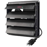 $3302.35 - 3Pzas,12"Ø Aspas, 840m³/hr, 45W, 1400RPM, 120V, 60Hz, 45-75dB, Con Clavija US 100cm, Con Persiana., MXBLJ-003, Empaque: 111X111X57 cm, 11.4kg, Envío: 0 Días