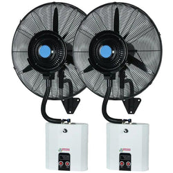 $23074.48 - 2 pzas, 30" Ø, 35 a 50m² área de enfriamiento, 6300/7500/8400 CFM, Capacidad 9 L., Reduce de 4° a 10°C, 110V, 60Hz, 350W, 3 Velocidades., MXCPX-002, Empaque: 60X112X52 cm, 62kg, Envío: 0 Días