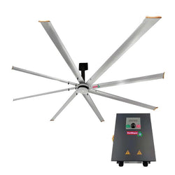 $74389.99 - Diámetro 3.6m ó 12Pies, 4637 m³/min, 90 RPM, Plata, 750W, 220V, 40dB., MXWDB-001, Empaque: 200X60X45 cm, 66kg, Envío: 60 Días