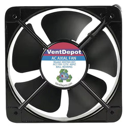 $2511.11 - 5 Pzas, Aspas 8"Ø, 350CFM, 595m³/hr, 110V, 55W, 0.58A, 56dB, 60Hz, MXFNH-005, Empaque: 100X100X30 cm, 7.7kg, Envío: 60 Días