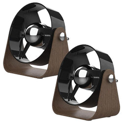 $2235.78 - 2Pzas, 5"Ø, Café/Negro, USB y Clavija, 127V, 2 Velocidades, Ventilador de Escritorio., MXLBN-002, Empaque: 15X 13X 7 cm, 0.60kg, Envío: 0 Días