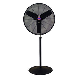 $9702.13 - Aspas de 30"ØAlumino, 127V/60Hz, Ventilador de Pedestal, 100%Metálico, MXAFN-001, Empaque: 61X61X40 cm, 7kg, Envío: 0 Días