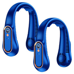 $772.64 - 2Pzas, Azul Marino, 5W, 5 Velocidades, Plástico ABS, Ventilador de Cuello., MXAZB-002, Empaque: 20X 20X 7 cm, 0.68kg, Envío: 0 Días