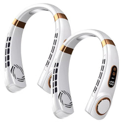 $1042.35 - 2Pza, Blanco, 3.7W, 5 Velocidades, Plástico ABS/PC, Ventilador de Cuello., MXZFW-002, Empaque: 22X 22X 7 cm, 0.68kg, Envío: 0 Días