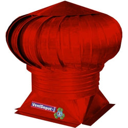 $4834.75 - Garganta de 40"Ø, 11157m3/hr, Turbina, Base Plana Estándar, Galvanizado, Rojo, Pintura Horneada., MXRDV-010, Empaque: 114X114X95 cm, 40.3kg, Envío: 8 Días
