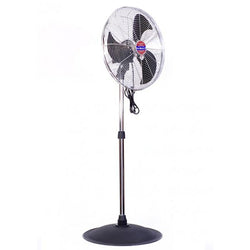 $5008.95 - Aspas de 20"ØAlumino, 127V/60Hz, Ventilador de Pedestal, 100%Metálico, MXCAR-001, Empaque: 61X61X40 cm, 7kg, Envío: 45 Días