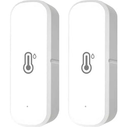 $656.74 - 2 Pzas, Sin Pantalla, Blanco, Temp -20°C a 60°C, Humedad 0 a 100%, Bluetooth, 2.4GHz. Wi-Fi, 2 Pilas Triple A (LRO3-1.5V)., MXWFA-002, Empaque: 4X 7X 3 cm, 0.30kg, Envío: 0 Días