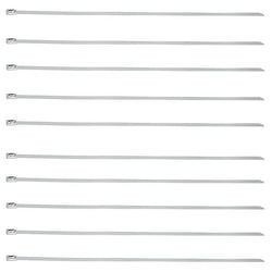 $73.63 - 10Pzas, 20cm, 4.6mm, Plata, Acero Inoxidable., MXWNO-001, Empaque: 5X20X5 cm, 0.03kg, Envío: 0 Días