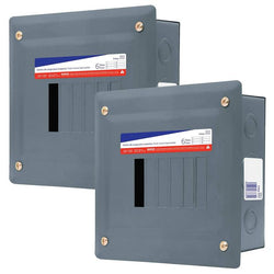 $1380.02 - 2Pzas, Monofásica, 6 Módulos, Hilos 3, 120/240V, 100A, 60Hz, Interruptor de pastilla, Empotrar, MXVBX-002, Empaque: 21X19X18 cm, 2.16kg, Envío: 10 Días