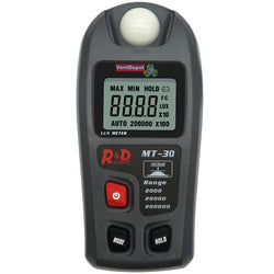 $606.71 - 0.1-200,000 Lux, 0.01-20,000 Fc, ±2%, 0 a 40°C TO, -10 a 50°C TA, LCD, 1 Batería 9 V., MXXLU-001, Empaque: 6X14X3 cm, 0.17kg, Envío: 0 Días