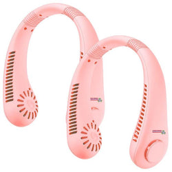 $676.40 - 2Pzas, Rosa, 4.5W, 3 Velocidades, Plástico ABS, Ventilador de Cuello., MXKCX-002, Empaque: 15X21X11 cm, 0.46kg, Envío: 0 Días
