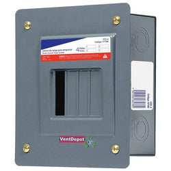 $1446.07 - 3Pzas, Monofásica, 4 Módulos, Hilos 3, 120/240V, 50A, 60Hz, Interruptor de pastilla, Empotrar., MXOOV-003, Empaque: 17X19X27 cm, 2.49kg, Envío: 0 Días