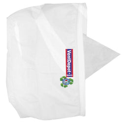 MXCCB-196, Cuello Textil, 22"Ø, Radio 11", Longitud 15", 7063 a 10595m3/hr, Transparente., 0.18 kg, Dimensiones con Empaque: 25X25X15 cm, Tiempo de Entrega: 0 a 10 Días hábiles, $508.66 MXN