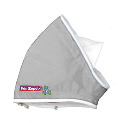 MXCCC-098, Codo con Angulo de 45°, 14"Ø, Radio 7", Altura 21", 2860 a 4290m3/hr, Gris Perla., 0.14 kg, Dimensiones con Empaque: 20X20X10 cm, Tiempo de Entrega: 0 a 10 Días hábiles, $368.35 MXN