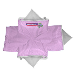 MXCCV-597, Cruz Textil, 54"Ø, Radio 27", Longitud 10", 42554 a 63831m3/hr, Rosa Pastel., 0.34 kg, Dimensiones con Empaque: 40X40X30 cm, Tiempo de Entrega: 0 a 10 Días hábiles, $701.95 MXN