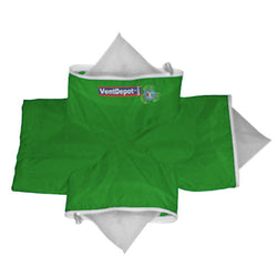 MXCCV-396, Cruz Textil, 38"Ø, Radio 19", Longitud 10", 21073 a 31609m3/hr, Verde Pasto.
, 0.26 kg, Dimensiones con Empaque: 35X35X25 cm, Tiempo de Entrega: 0 a 10 Días hábiles, $507.23 MXN