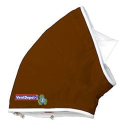 $1366.14 - Codo con Angulo de 90°, 22"Ø, Radio 11", Altura 33", 7063 a 10595m3/hr, Café Oscuro., MXCCG-197, Empaque: 60X60X10 cm, 0.18kg, Envío: 0 a 10 Días