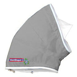 $891.45 - Codo con Angulo de 90°, 14"Ø,  Radio 7", Altura 21", 2860 a 4290m3/hr, Gris Perla., MXCCG-098, Empaque: 40X40X10 cm, 0.14kg, Envío: 0 a 10 Días