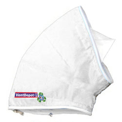 $1366.14 - Codo con Angulo de 90°, 22"Ø, Radio 11", Altura 33", 7063 a 10595m3/hr, Transparente., MXCCG-196, Empaque: 60X60X10 cm, 0.18kg, Envío: 0 a 10 Días