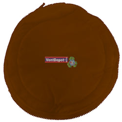 $586.03 - Tapa Textil con 22" Ø,  7063 a 10595m3/hr, Antibacterial, Hermético, Café Oscuro., MXCCK-0197, Empaque: 55X55X10 cm, 0.18kg, Envío: 0 a 10 Días