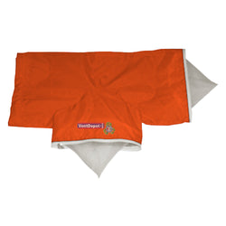 $656.13 - Tee Textil, 30"Ø, Altura 60", Antibacterial, Hermetico, 13134 a 19701m3/hr, Naranja., MXCCI-296, Empaque: 80X80X10 cm, 0.22kg, Envío: 0 a 10 Días