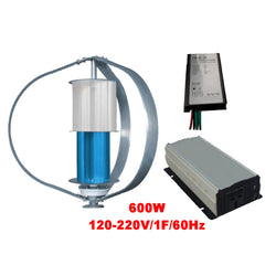 $61193.97 - Generador 600W, 24V, Vientos de 3 a 45m/s, 3 Aspas, -40°C a 80°C, Controlador 600W, 24V, Inversor 600W, 120-220V, 1F, 60Hz., MXBUT-001, Empaque: 105X135X105 cm, 20kg, Envío: 0 a 20 Días