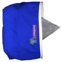 $1750.19 - Cuello Textil, 46"Ø, Radio 23", Longitud 15", 30879 a 46319m3/hr, Azul., MXCCB-496, Empaque: 40X40X30 cm, 0.3kg, Envío: 10 Días