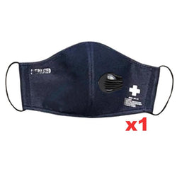 $119.23 - 1pza, Navy Blue/Azul Marino, 1 válvula, Lavable, Non Woven, 3 capas., MXWAI-001, Empaque: 22X14X1 cm, 0.02kg, Envío: 0 Días