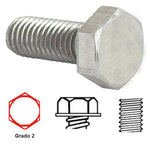 $2457.78 - 500Pzs. 3/8"Ø, 9.5mmØ, Long:3", 76.2mm, Galvanizado, Grado 2, Hexagonal., MXEXR-099, Empaque: 10X15X10 cm, 2.5kg, Envío: 1 Días