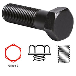 $395.00 - 7/8"Ø, 22.2mmØ, Long: 4", 101.6mm,  Grado 2, Hexagonal, 10Pzs., MXHTO-301, Empaque: 8X10X8 cm, 0.05kg, Envío: 10 Días