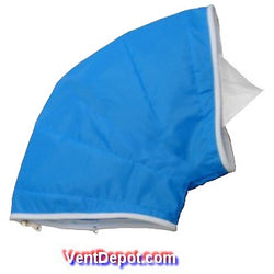 $2867.10 - 38"Ø,Radio 38",Altura 57",13300CFM, 22610m3/hr, Hermético, Azul Claro, MXTXC-196, Empaque: 100X100X10 cm, 0.26kg, Envío: 5 a 10 Días